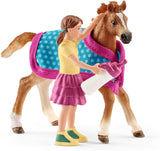 Schleich 42361    Foal with blanket