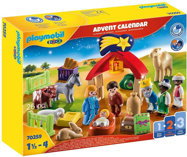 Playmobil 70259 Nativity Manger Advent Calendar 1.2.3