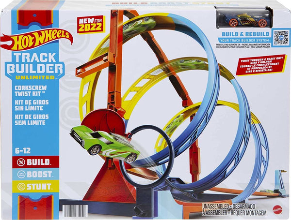 Hot Wheels - Track Builder Unlimited - Corkscrew Twist Kit