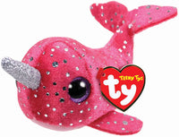 TY Nelly Pink Narwhal - Teeny Boo