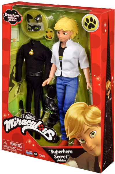 Miraculous - Cat Noir Fashion Doll with 2 Outfits
