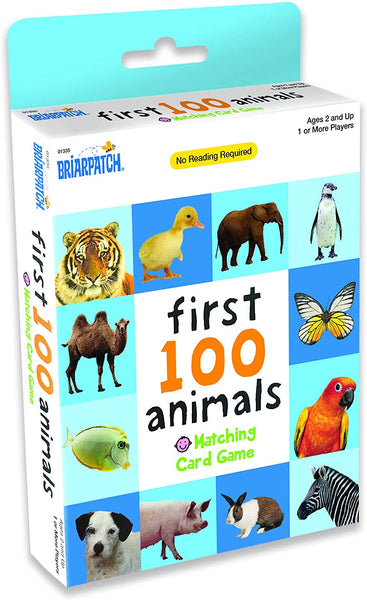 First 100 Animals Matching Game Game