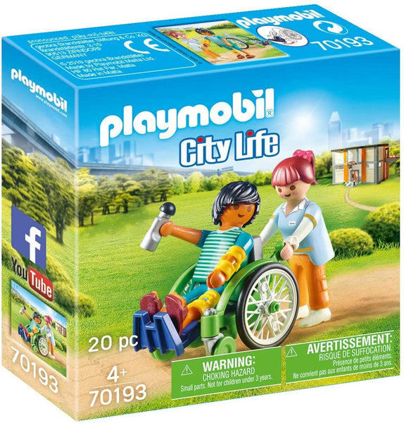 Playmobil    70193    Patient in Wheelchair