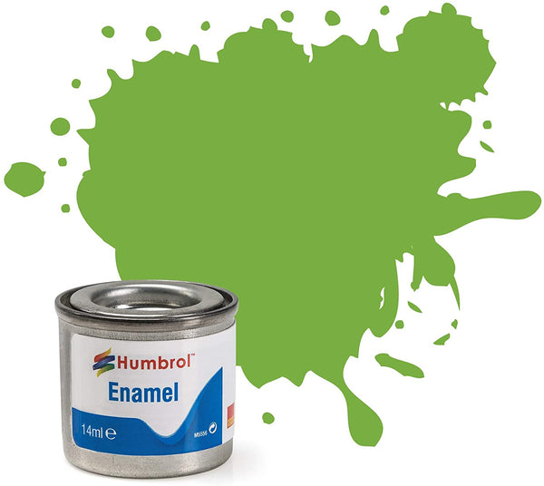 Humbrol Enamel Paint - Gloss Lime Green 38