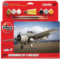 Airfix Medium Starter Set - Grumman F4F-4 Wildcat