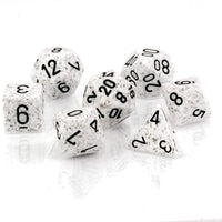 Chessex 25311 Speckled Polyhedral 7 Dice Set - Arctic Camo