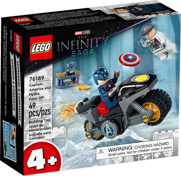 LEGO ® 76189 Captain America and Hydra Face-Off