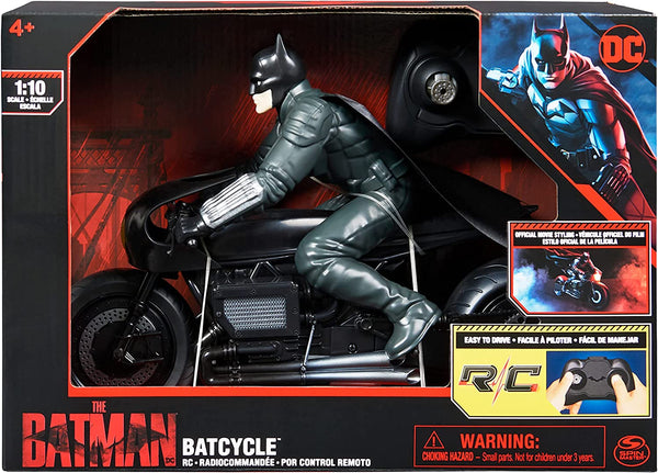 DC Comics The BATMAN Remote Control Batcycle