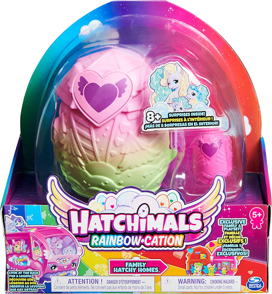Hatchimals Rainbow Cation - Family Hatchy Homes