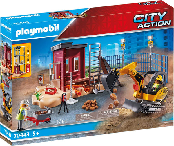 Playmobil 70443 Small Excavator