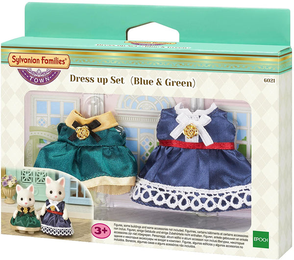 Sylvanian Families 6021 Town - Dress up Set (Blue/Green)