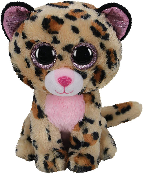 TY Livvie Leopard Cat - Beanie Boo - Medium