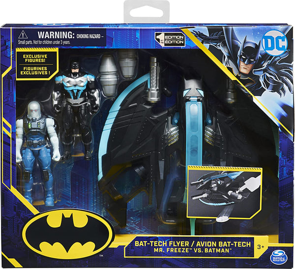 BATMAN Bat-Tech Flyer MrFreeze Vs Batman