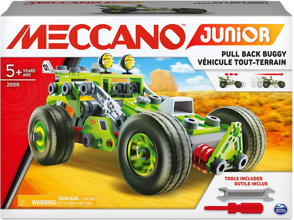 Meccano Junior 20105 3-in-1 Deluxe Pull-Back Buggy