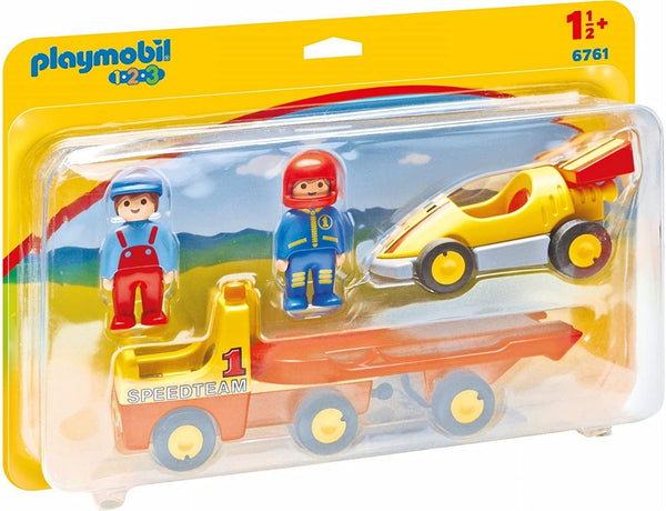 Playmobil    6761    1.2.3 Tow Truck with Race Car