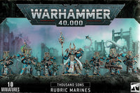 Warhammer 40000 40K - Thousand Sons Rubric Marines