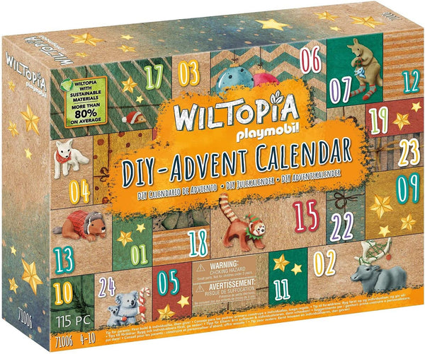 Playmobil 71006 Advent Calendar - Wiltopia Animals