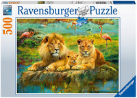 Ravensburger 16584 Lions in the Savannah 500p Puzzle