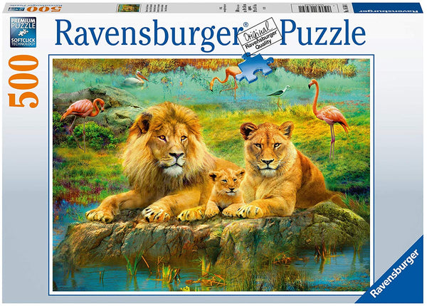 Ravensburger 16584 Lions in the Savannah 500p Puzzle