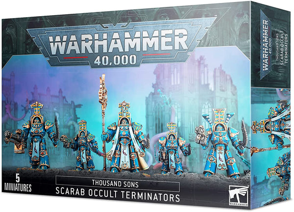 Warhammer 40000 40K - Thousand Sons Scarab Occult Terminators