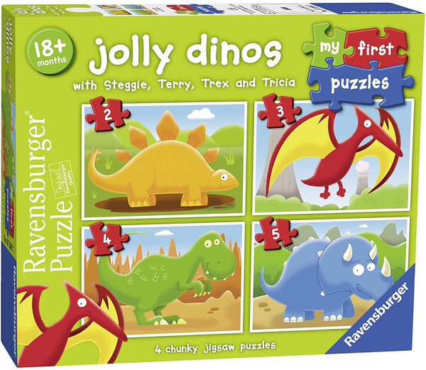 Ravensburger Jolly Dinos 4 Chunky Jigsaw Puzzle