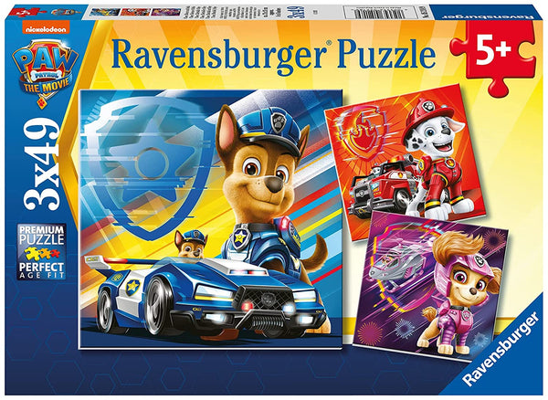 Ravensburger Paw Patrol The Movie 3X49p Puzzle