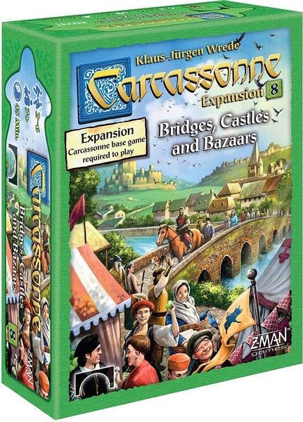 Carcassonne: Expansion 8 – Bridges, Castles and Bazaars