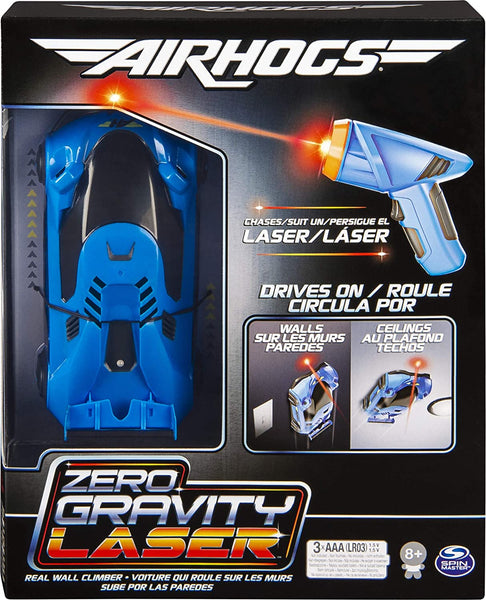 Air Hogs Zero Gravity Laser Race Car - Blue