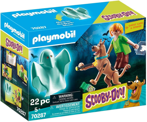 Playmobil    70287    SCOOBY-DOO! Scooby and Shaggy with Ghost