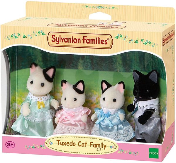 Sylvanian Families 5181 Tuxedo Cat Family