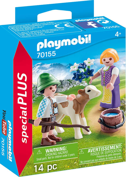 Playmobil    70155    Special Plus Children with Calf
