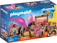 Playmobil THE MOVIE 70074 Marla and Del with Flying Horse