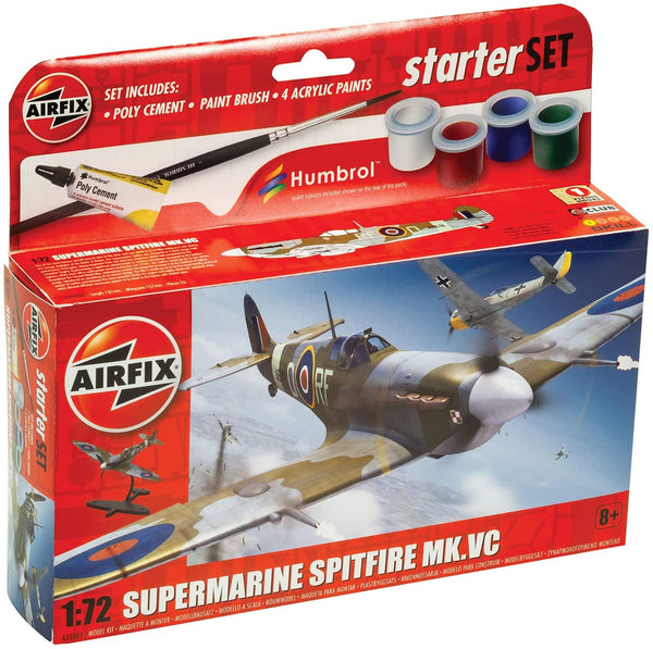 Airfix Small Starter Set -  Supermarine Spitfire MkVc