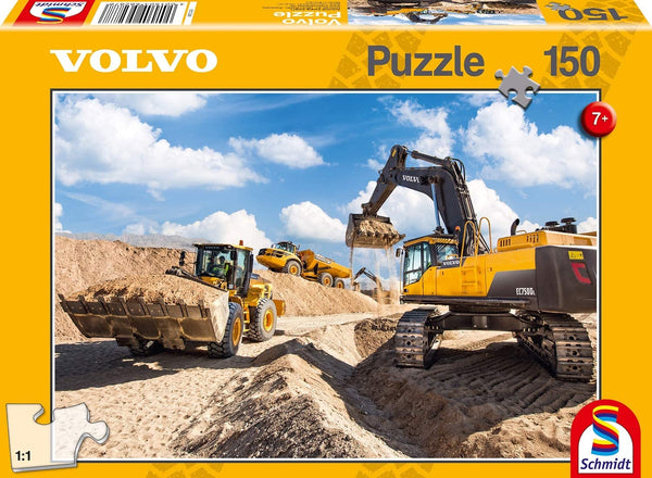 Volvo Construction Vehicles 100p Puzzle