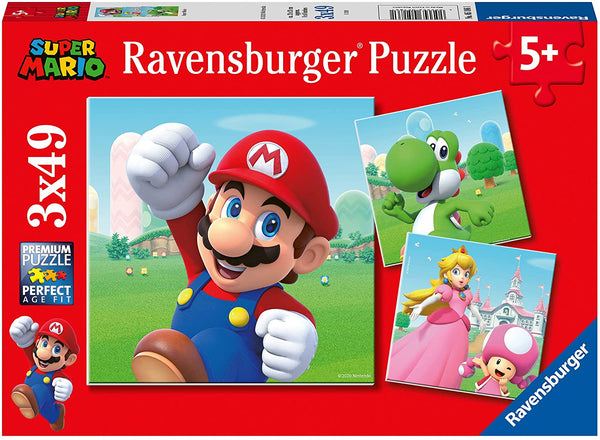 Ravensburger 05186 Super Mario 3X49p Puzzle