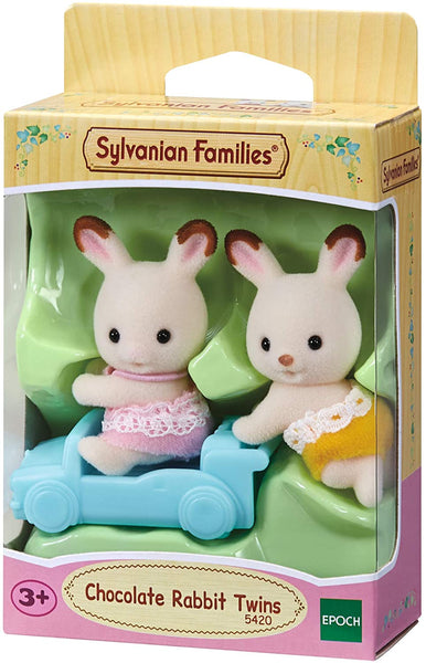 Sylvanian Families 5420  Chocolate Rabbit Twins