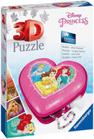 Ravensburger 11234 Disney Princess Heart Shaped Puzzle Box 3D