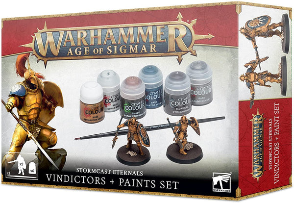 Warhammer Age of Sigmar - Vindictors + Paints Set