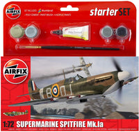 Airfix Small Starter Set - Supermarine Spitfire Mkia