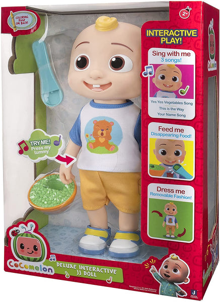 Cocomelon Duluxe Interactive JJ Doll