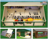 Kids Globe Cattle Shed with Milking Parlour