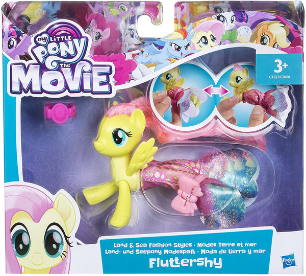 My Little Pony  the Movie - Fluttershy Land and Sea Fashion Styles Figure