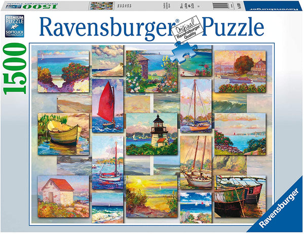Ravensburger 16820 Coastal Collage 1500p Puzzle