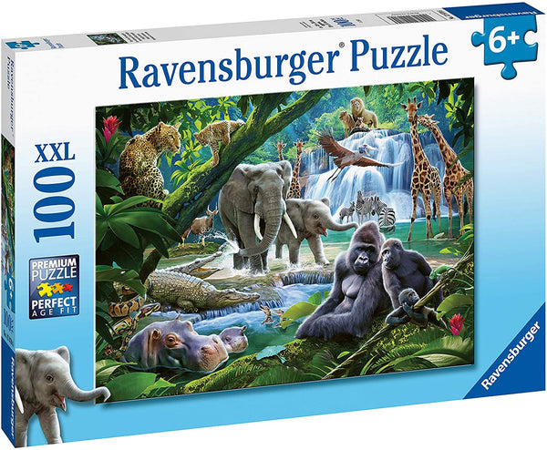 Ravensburger 12970 Jungle Animals 100p Puzzle