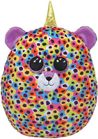 TY    39288    GISELLE LEOPARD - SQUISH-A-BOO - 10"