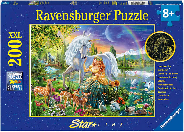 Ravensburger 13673 Magical Beauty 200p Puzzle Glow in the dark