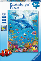 Ravensburger 12889 Pod of Dolphins 100p Puzzle