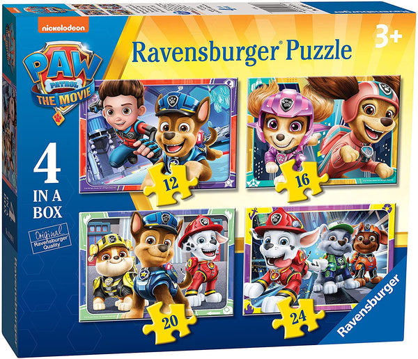 Ravensburger Paw Patrol The Movie 4 in a Box Puzzle