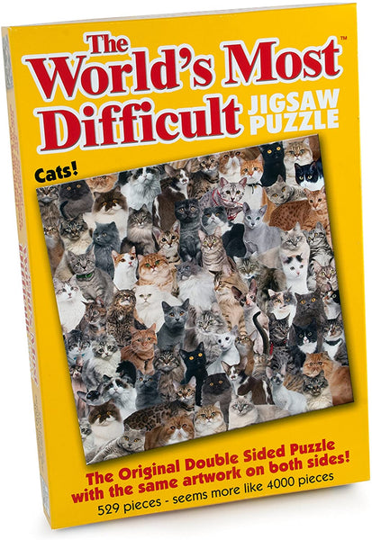 Worlds Most Difficult Jigsaw Puzzle - Cats 529 pieces