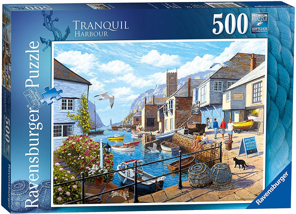 Ravensburger 14715 Tranquil Harbour 500p Puzzle